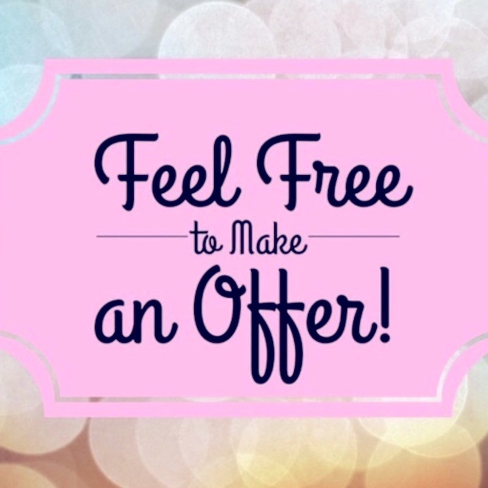 Feel free to make me an offer on any of these items.